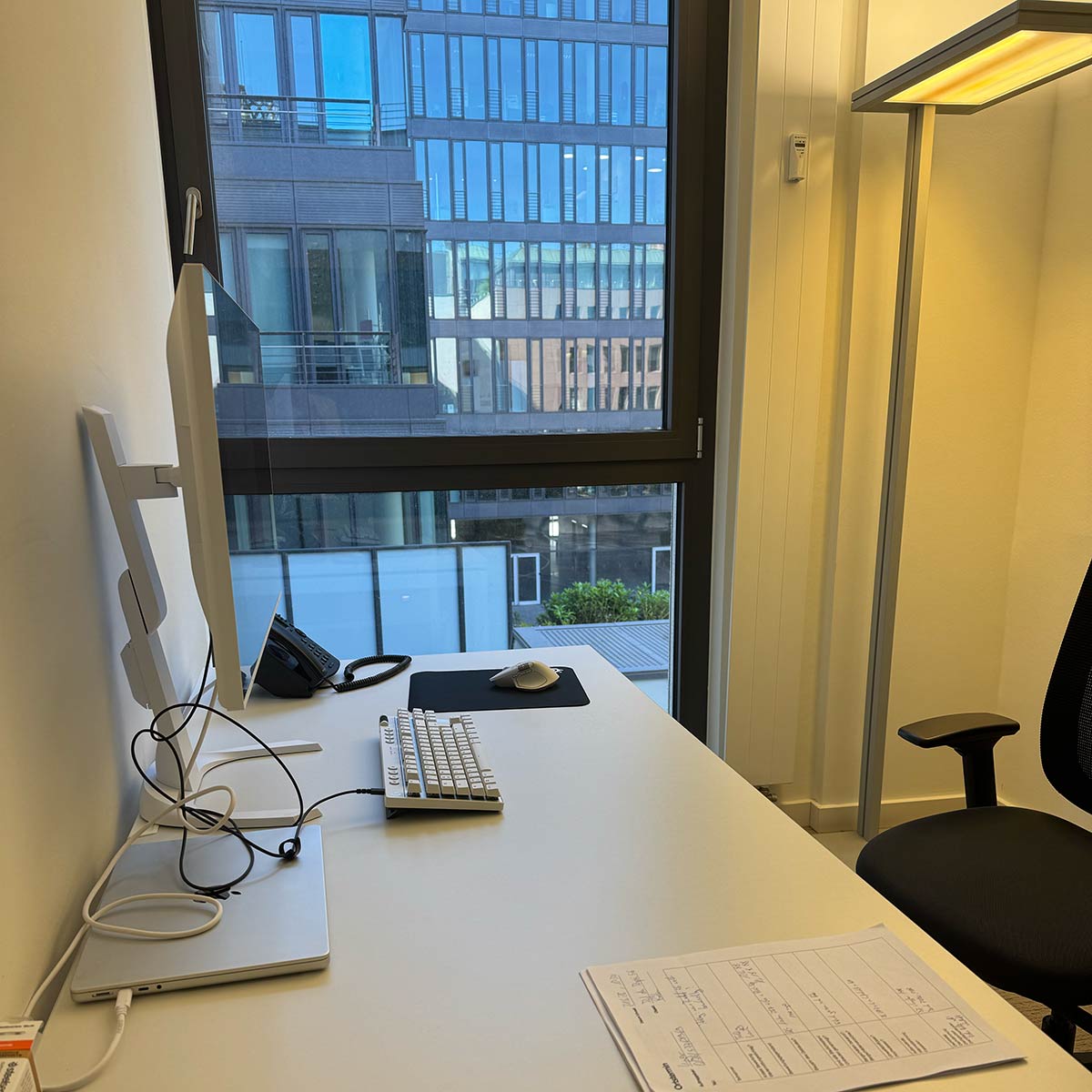 Büro Thieme Architekt – Innenansicht in der Düsseldorfer Altstadt