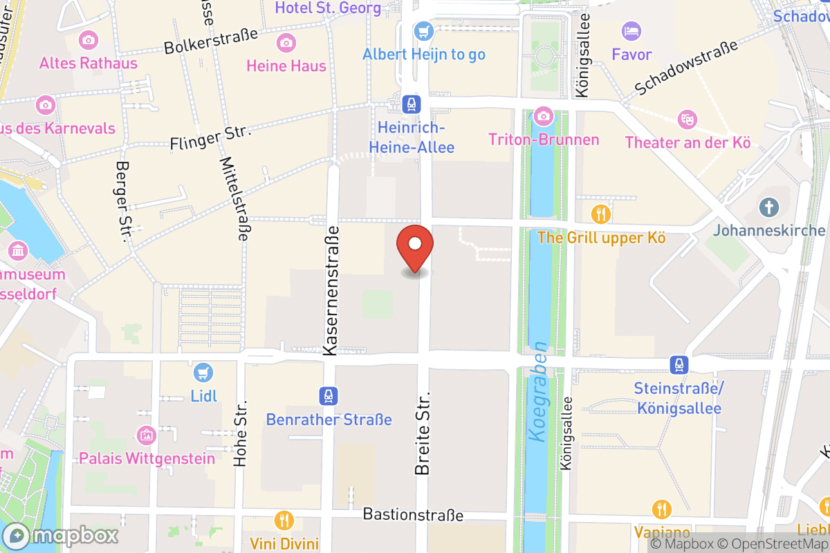 Standort Breite Straße 3, 40213 Düsseldorf